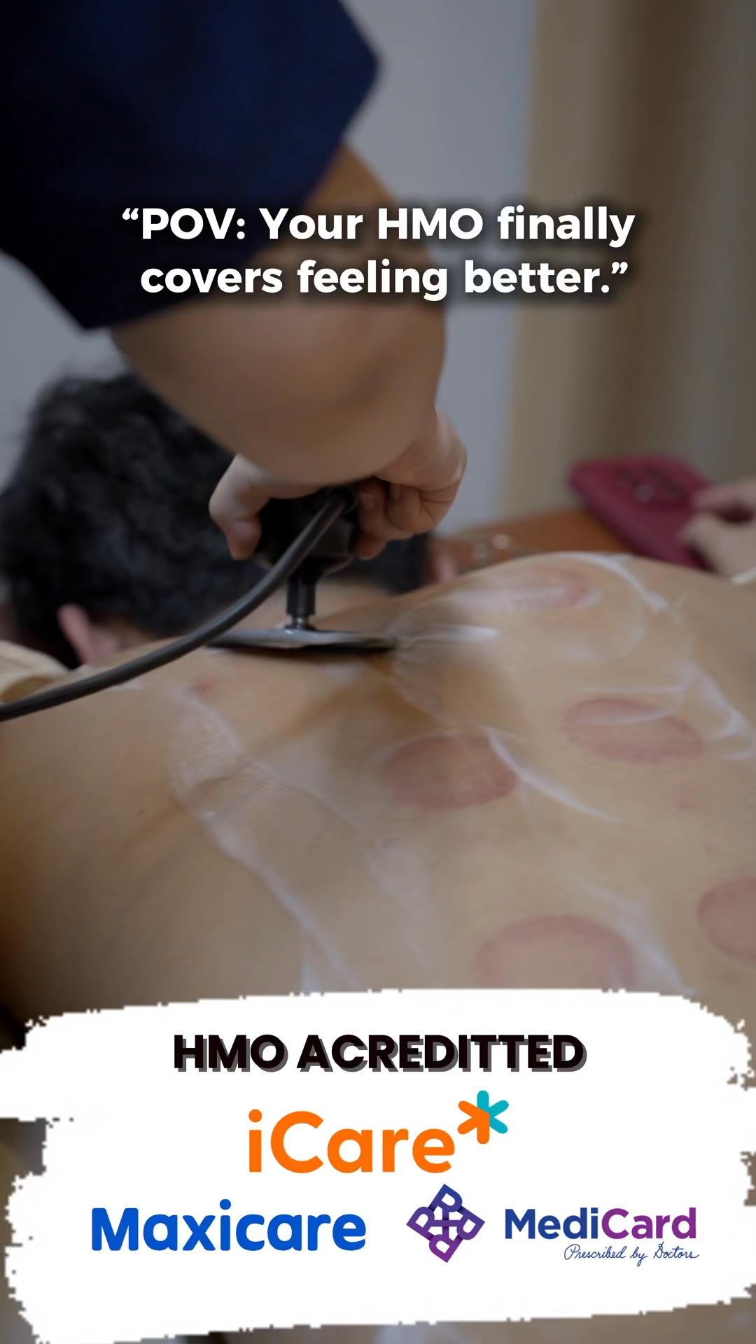 FORMA Physioworks Facebook ad: HMO ACCREDITED