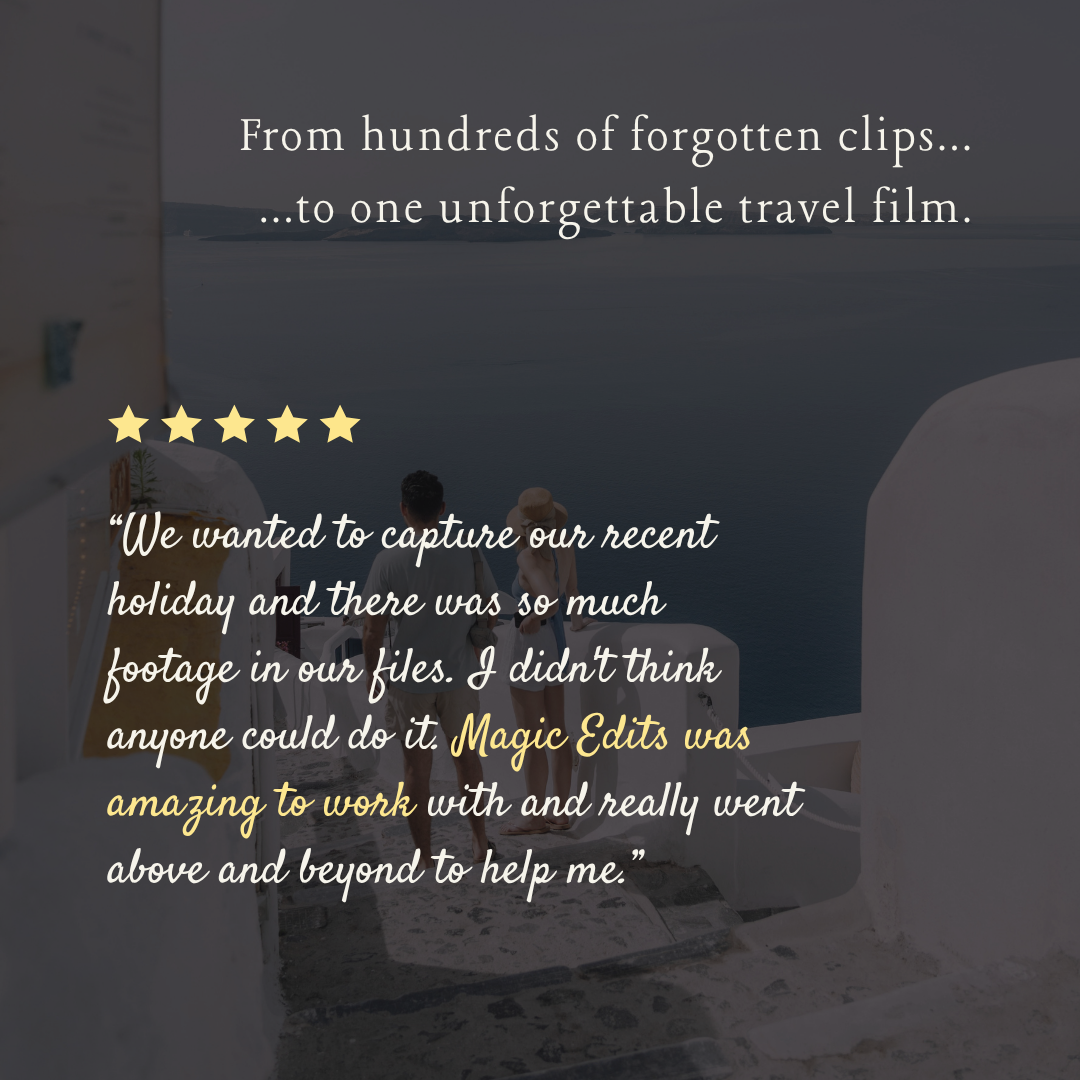 Travel & Family Video Editing - by MagicEdits Facebook ad from Jul 24, 2026