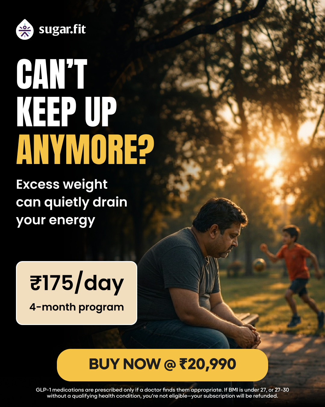 GLP Program By Sugar.Fit Facebook ad