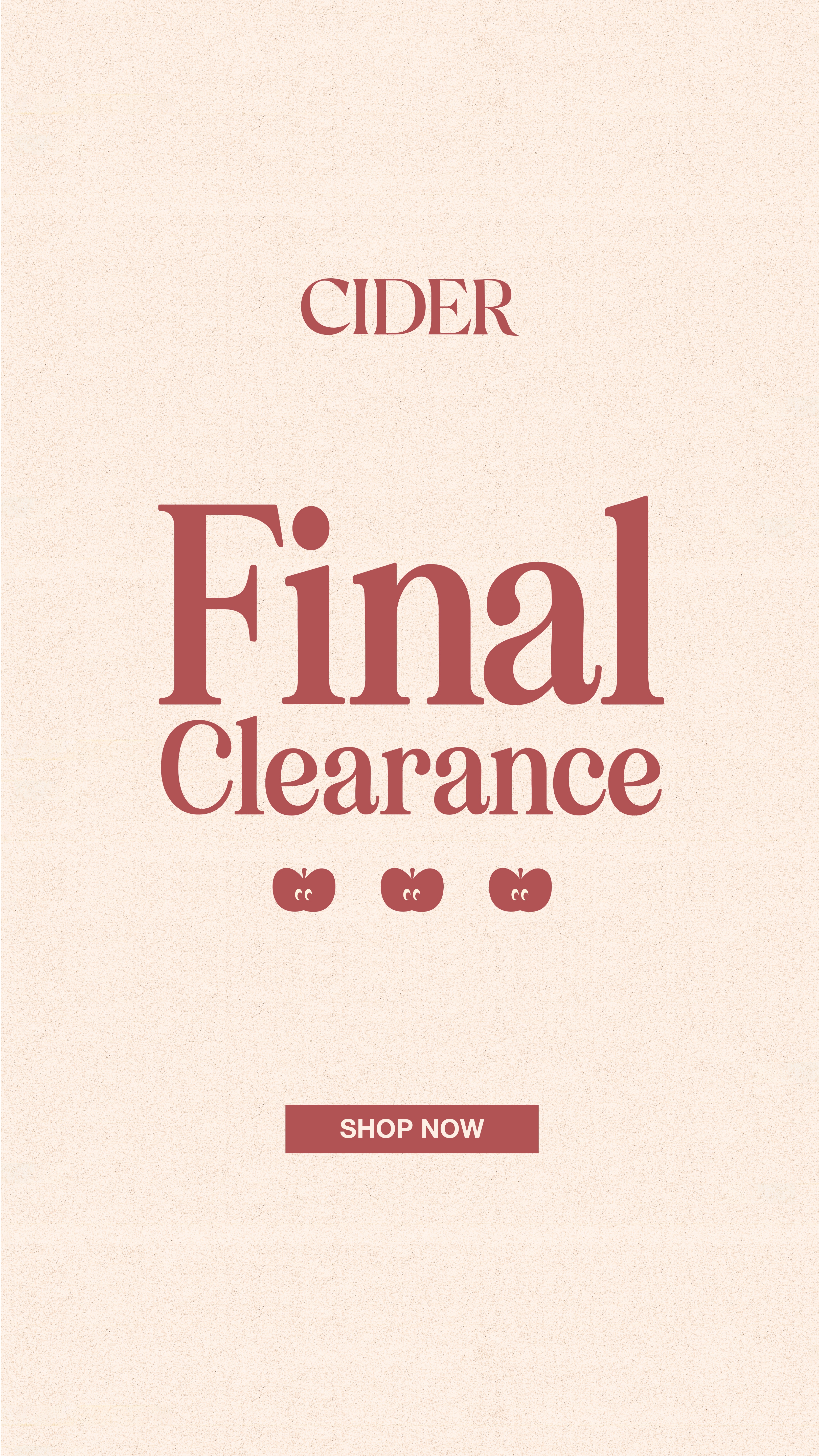 Cider Facebook ad