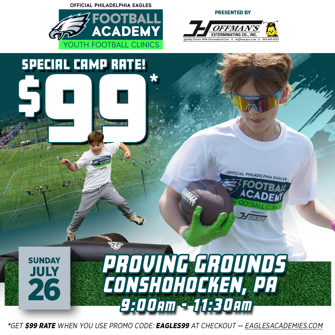 Eagles Football Camps Facebook ad