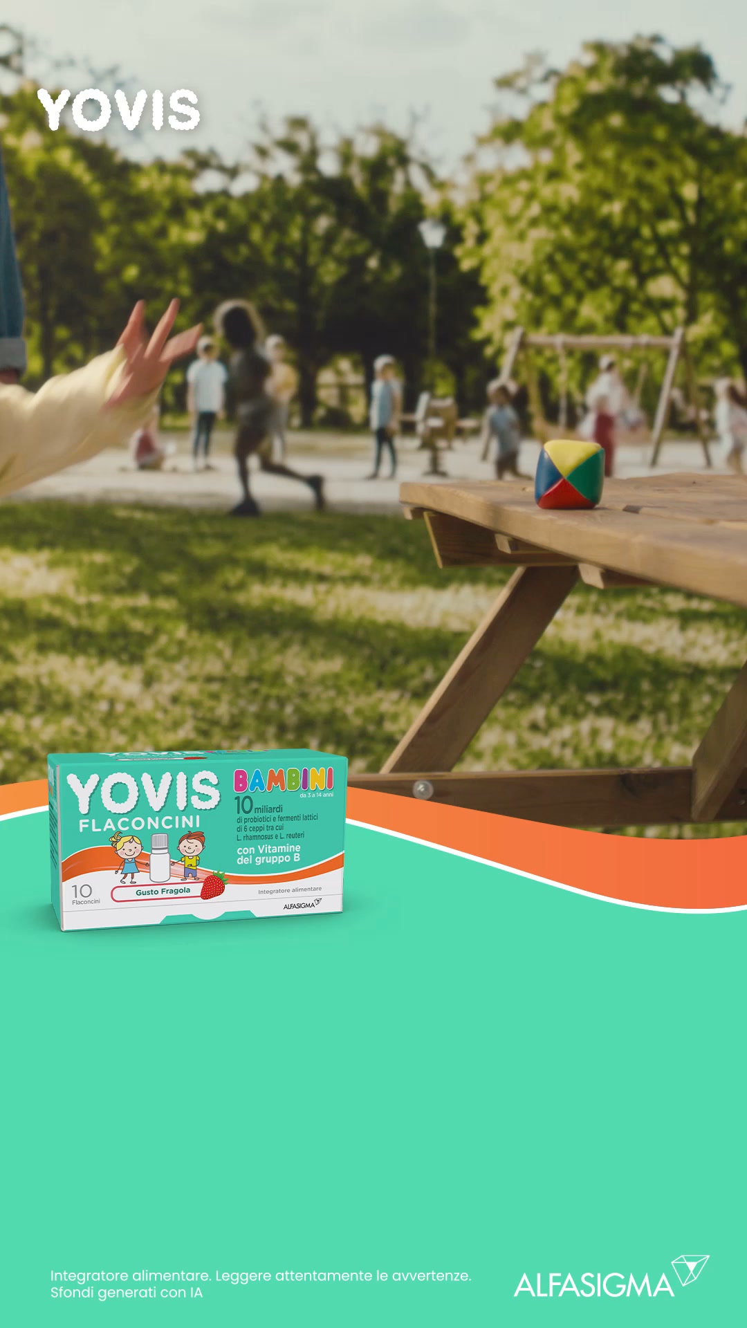 YOVIS integratori Facebook ad from Jul 10, 2026