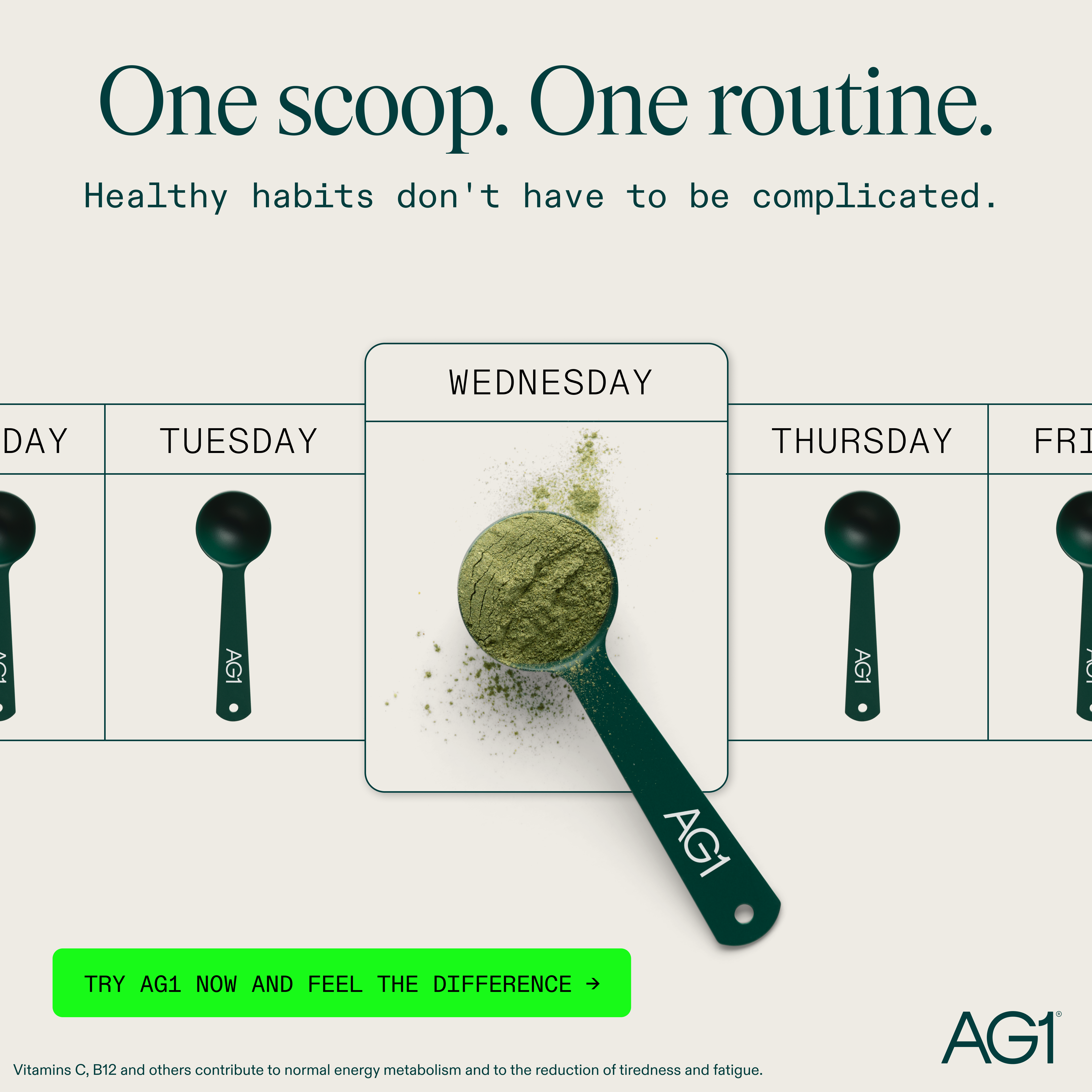 AG1 by Athletic Greens Facebook ad