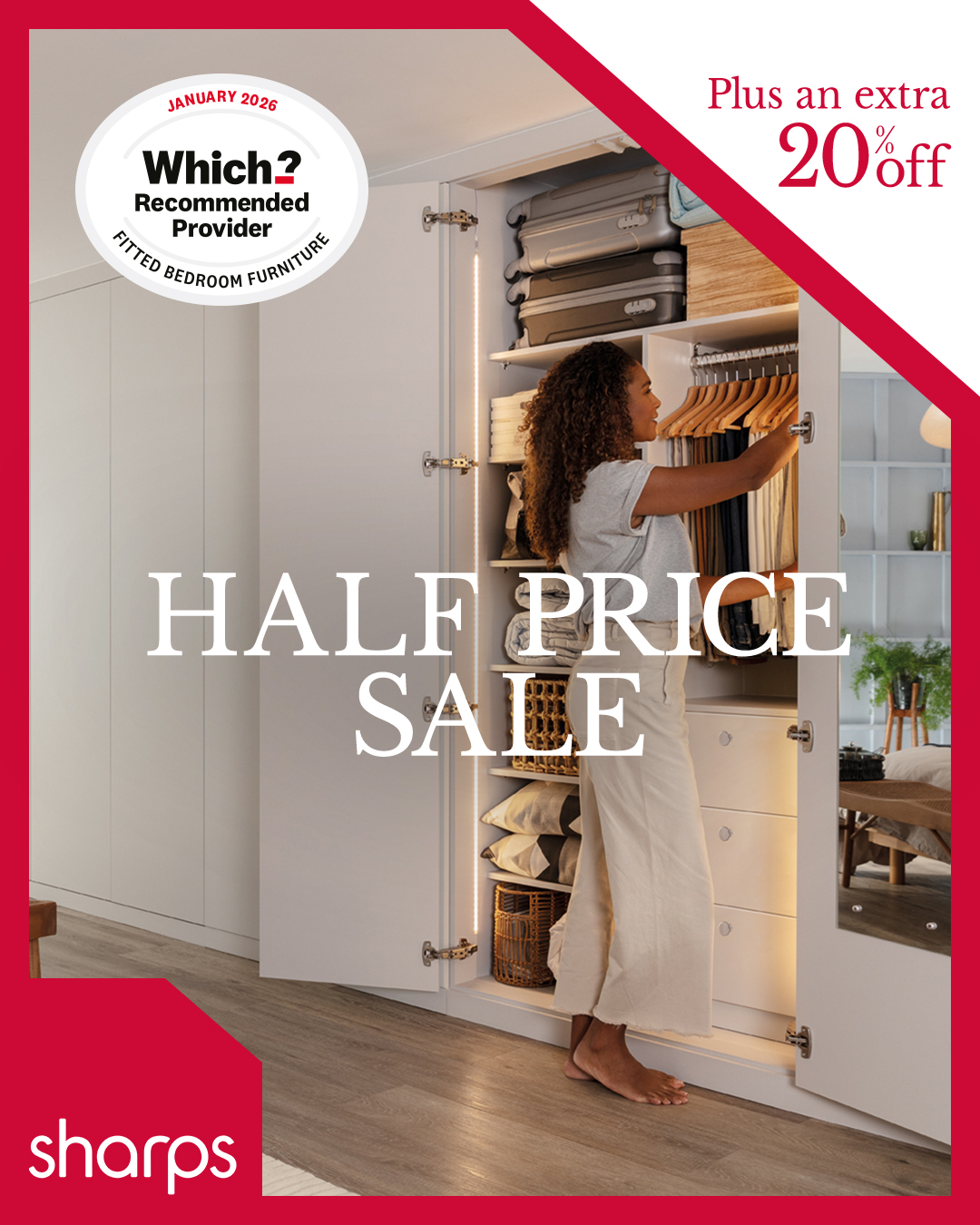 Sharps Fitted Furniture Facebook ad