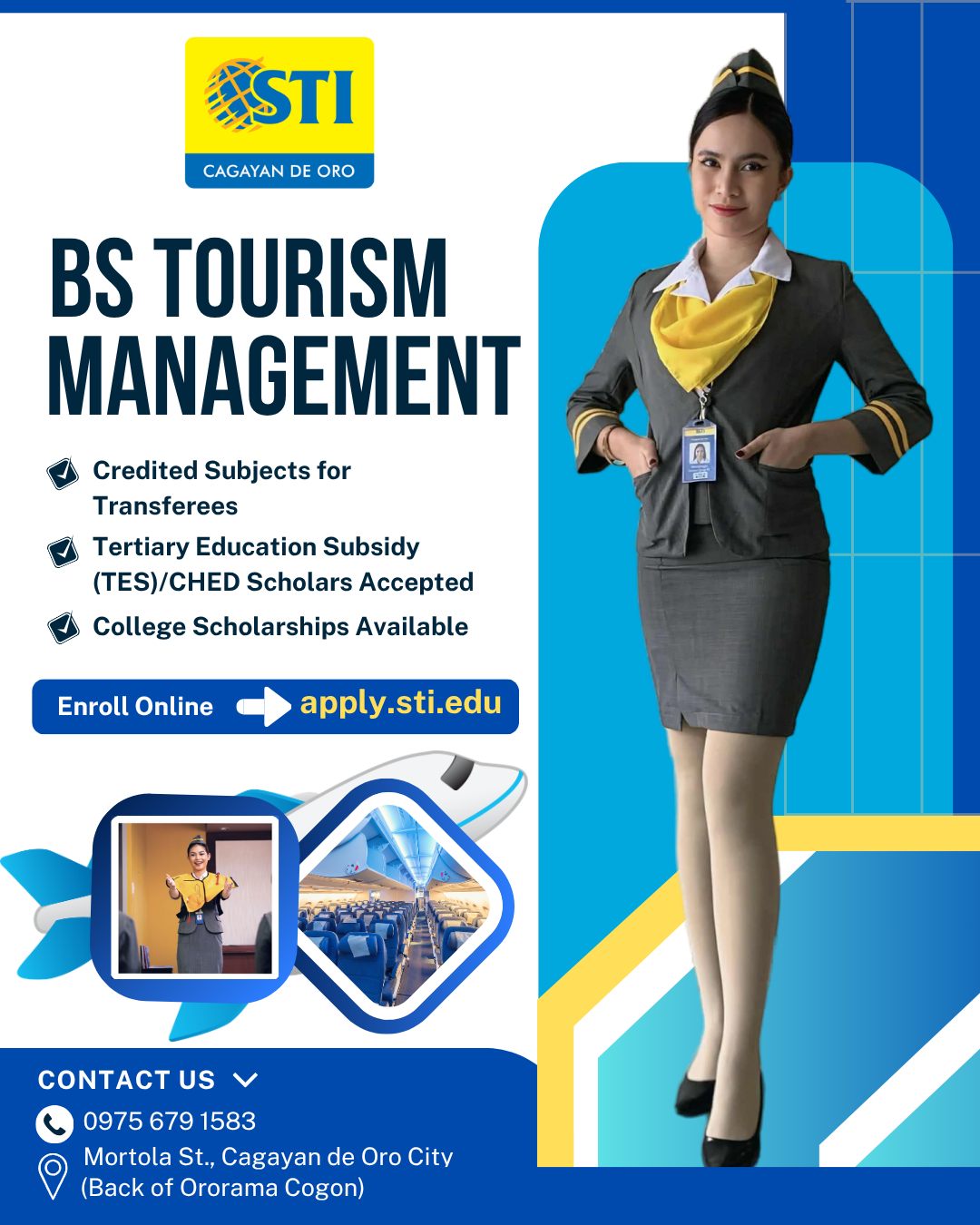 STI College Cagayan de Oro Facebook ad