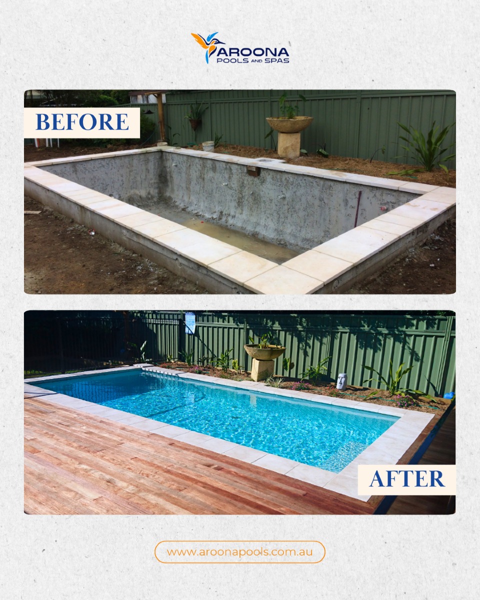 Aroona Pools and Spas Facebook ad: Build your DREAM Pool