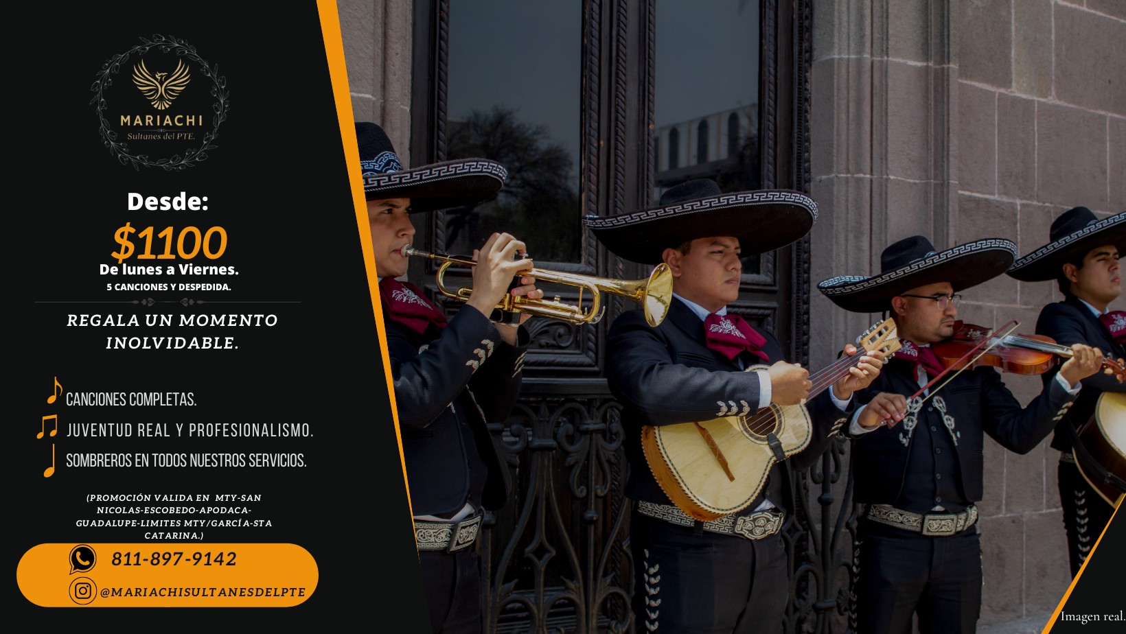 Mariachi Sultanes del PTE. Facebook ad: ¡EL MEJOR REGALO SIEMPRE!