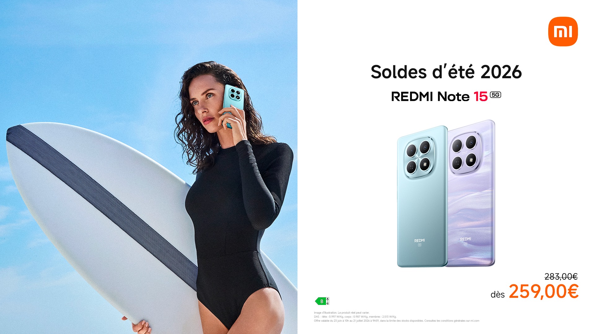 Xiaomi France Facebook ad