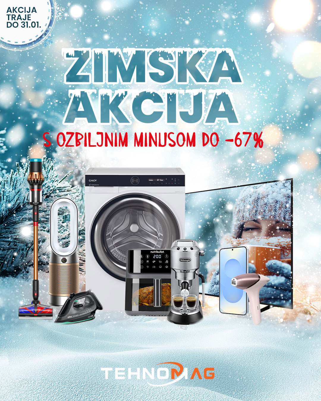 Tehno Mag BiH Facebook ad: Zimska Akcija s Ozbiljnim Minusom | Velike Uลกtede uโฆ
