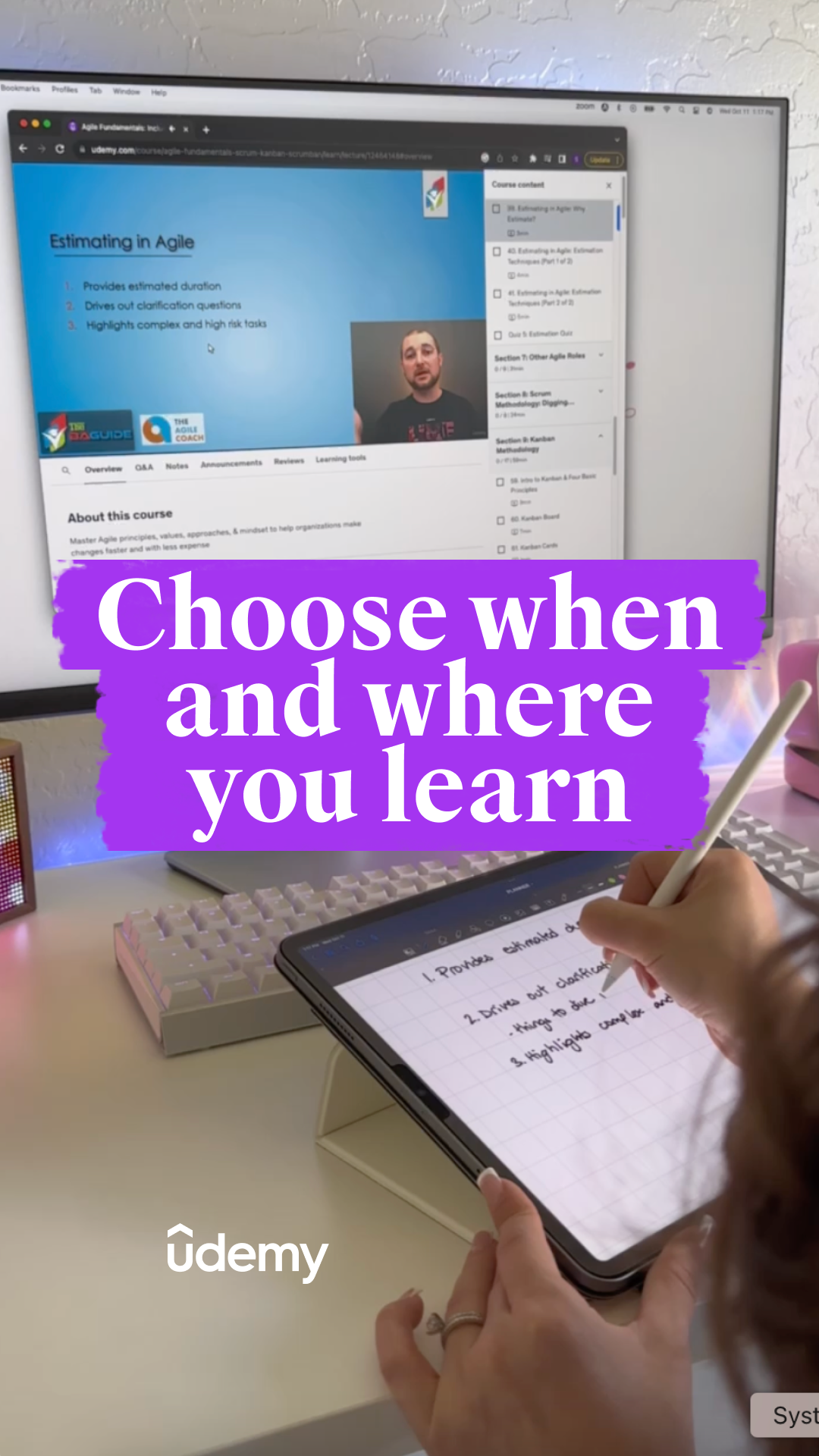 Udemy Facebook ad