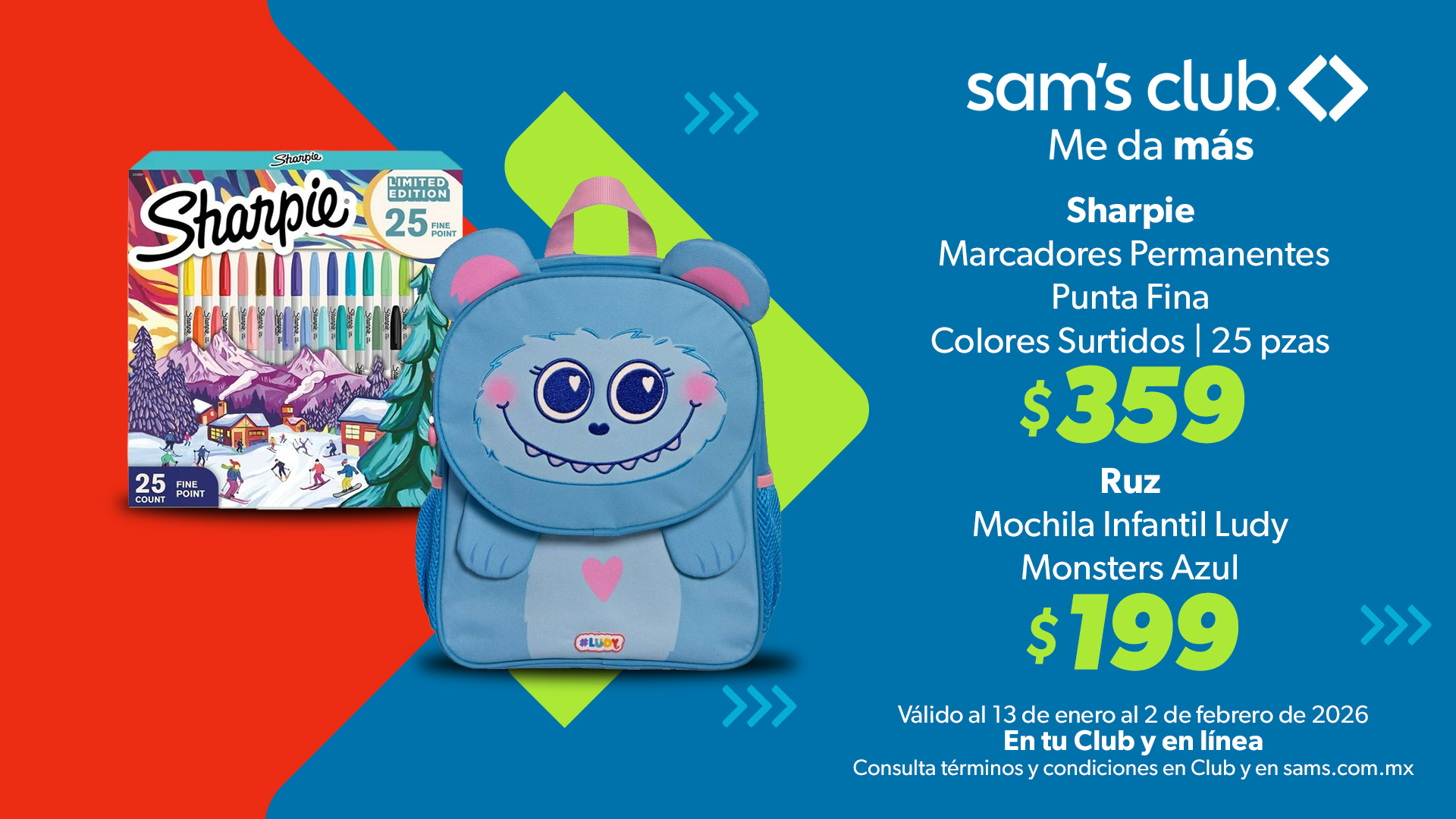 Sam's Club México Facebook ad