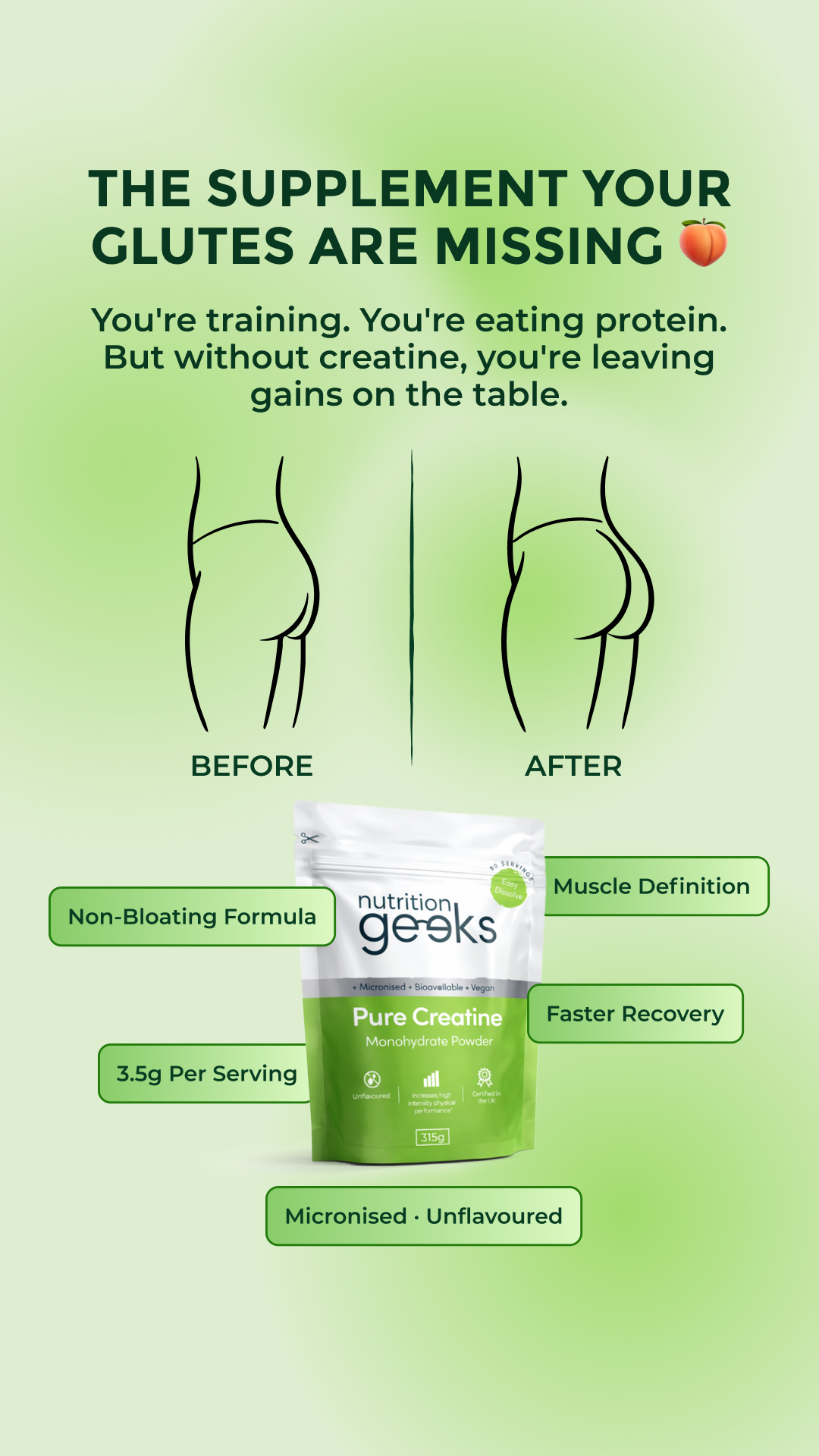 Nutrition Geeks Facebook ad
