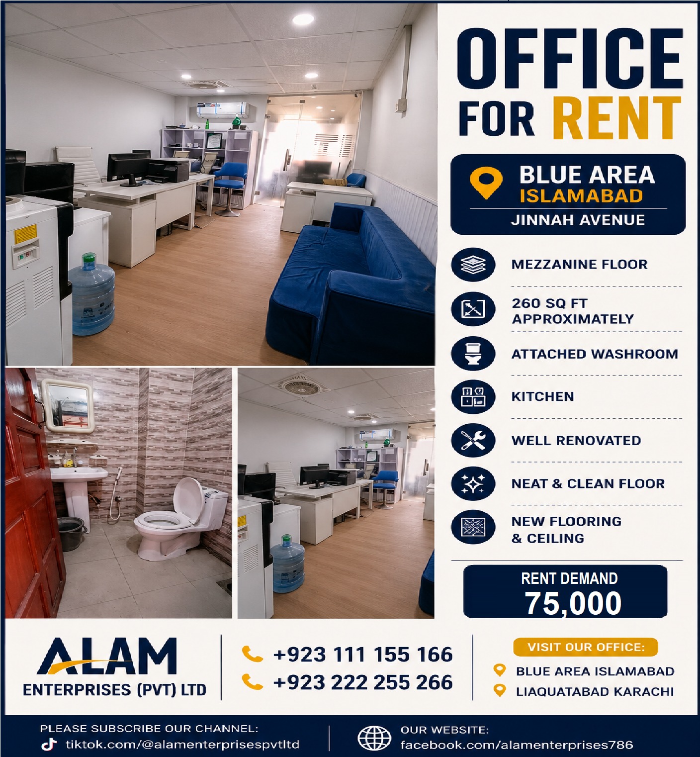 Alam Enterprises Facebook ad