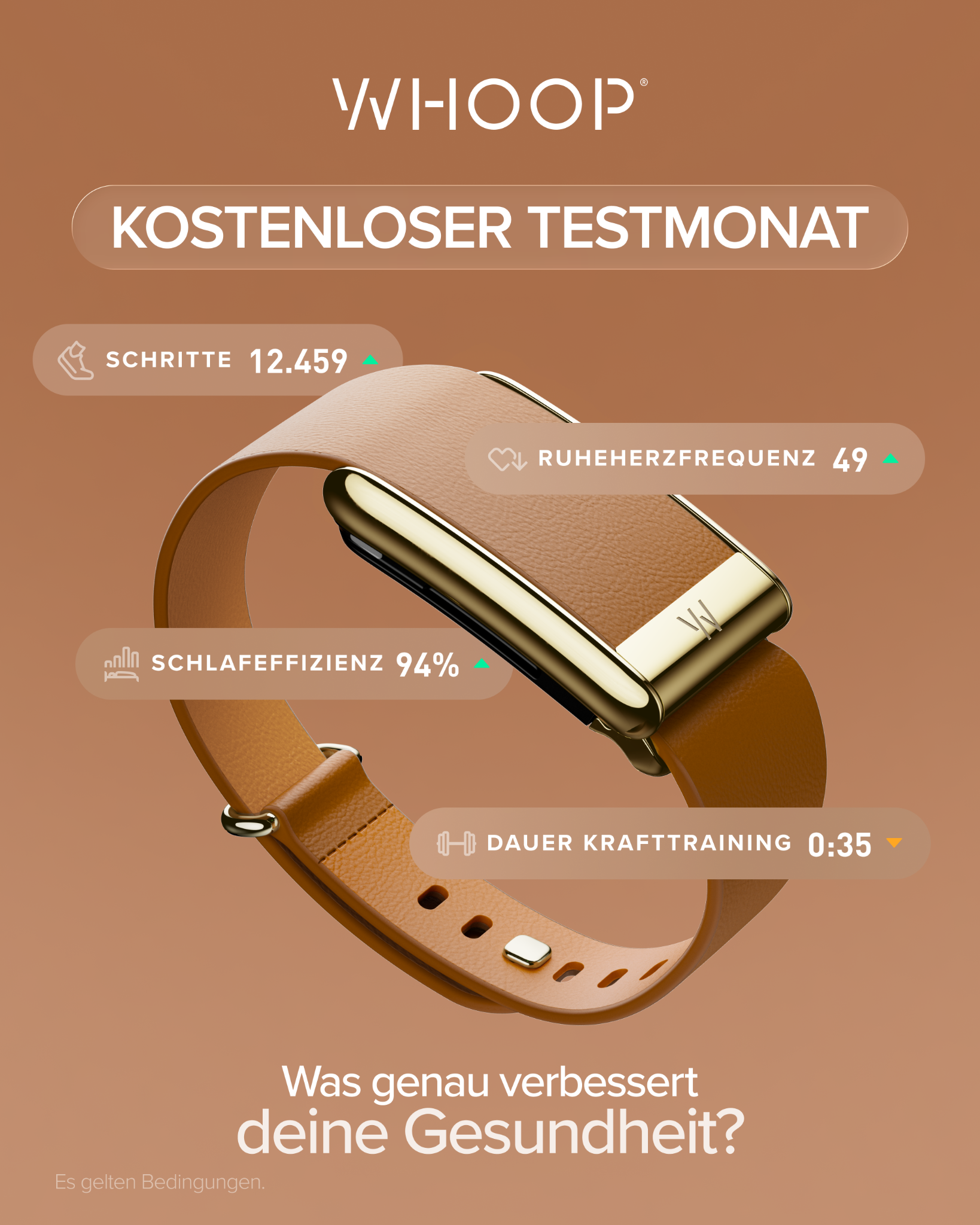 WHOOP Facebook ad