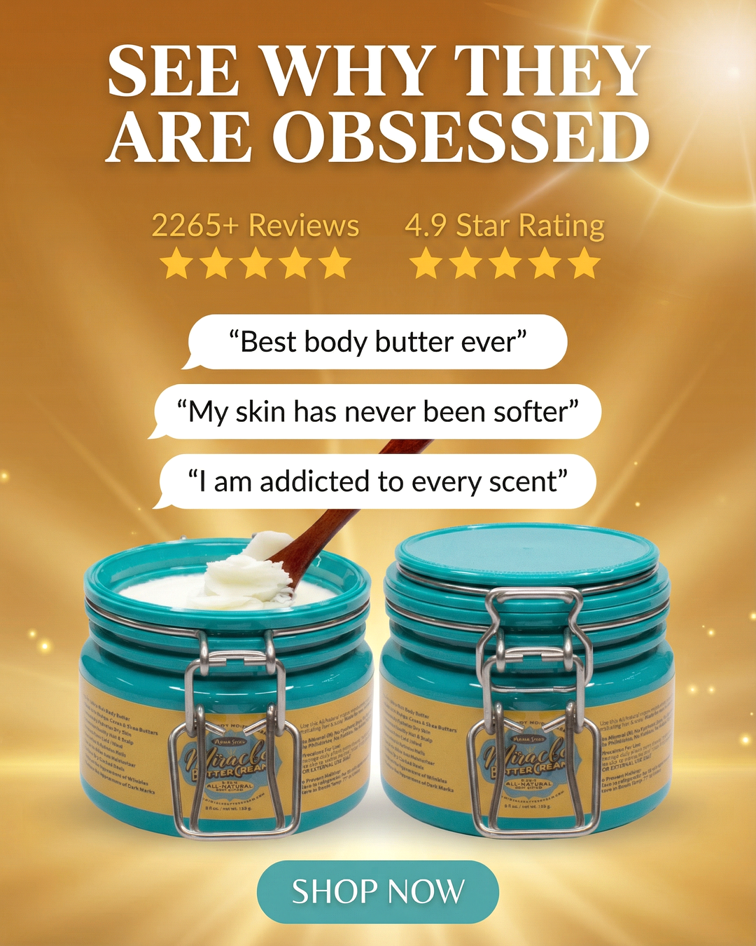 Miracle Butter Cream Facebook ad