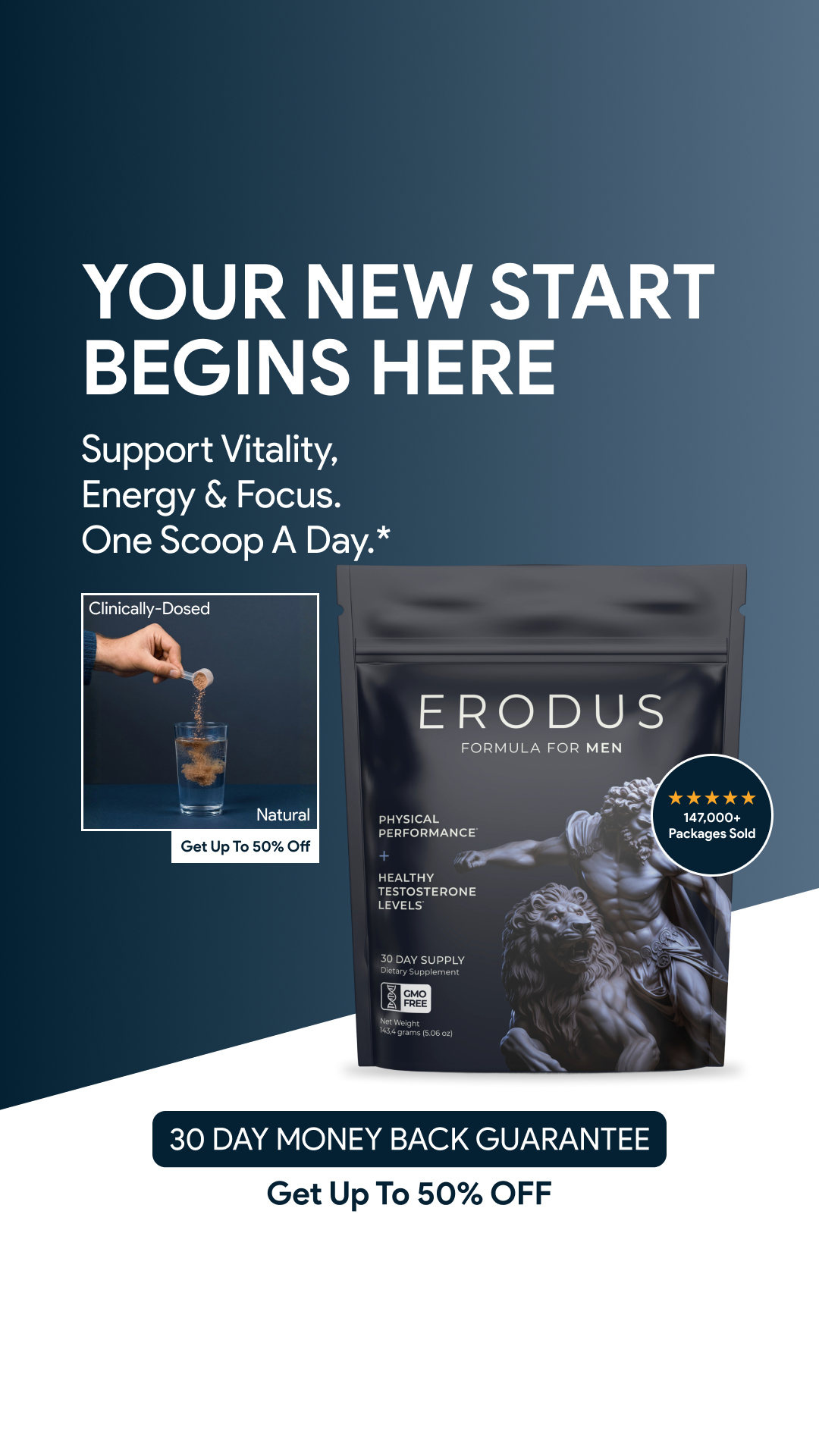 Erodus Formula For Men Facebook ad