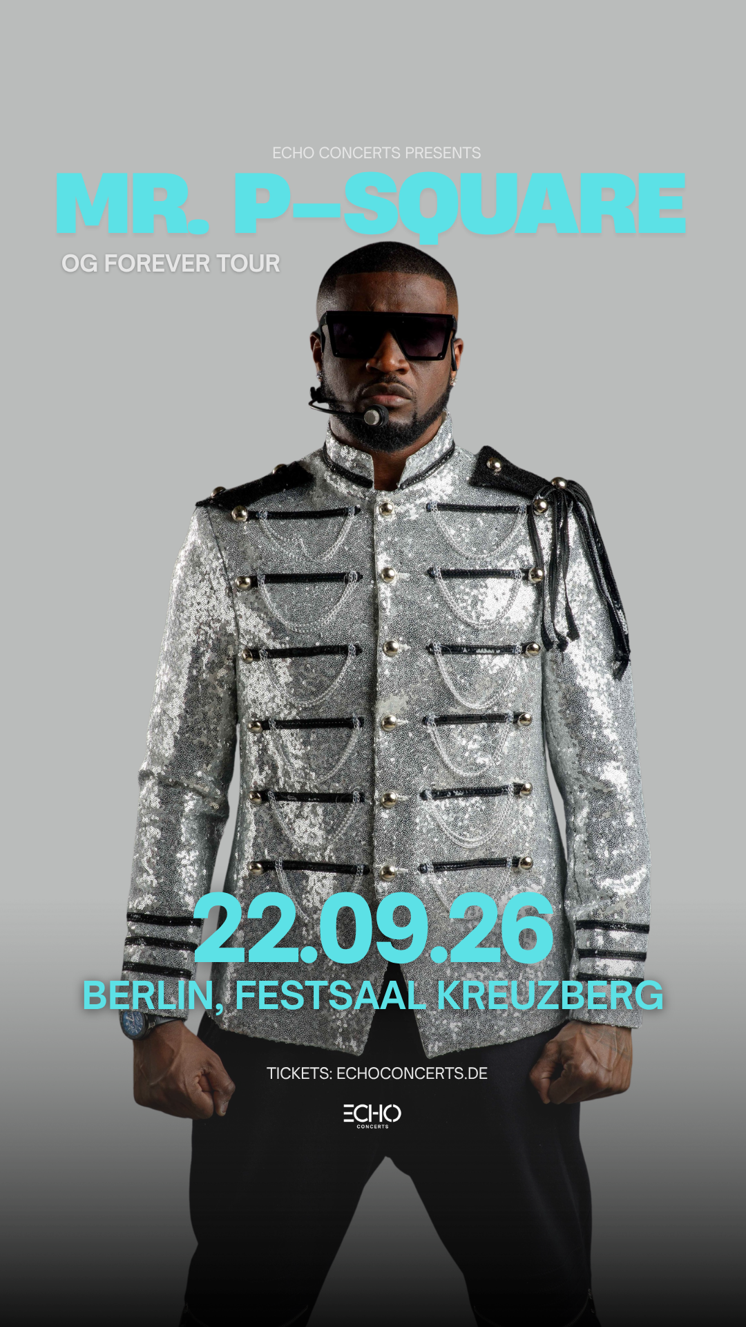 Echo Concerts Facebook ad: MR. P-SQUARE live in Berlin
