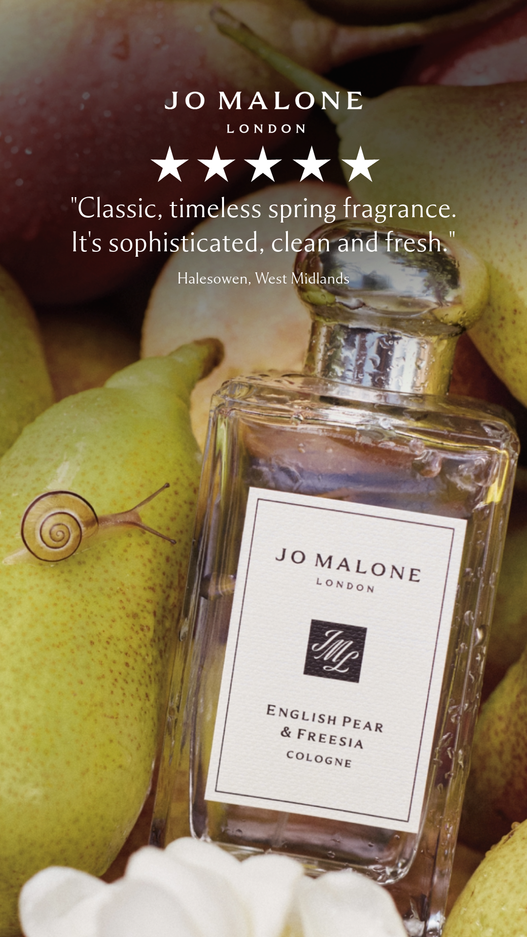 Jo Malone London Facebook ad