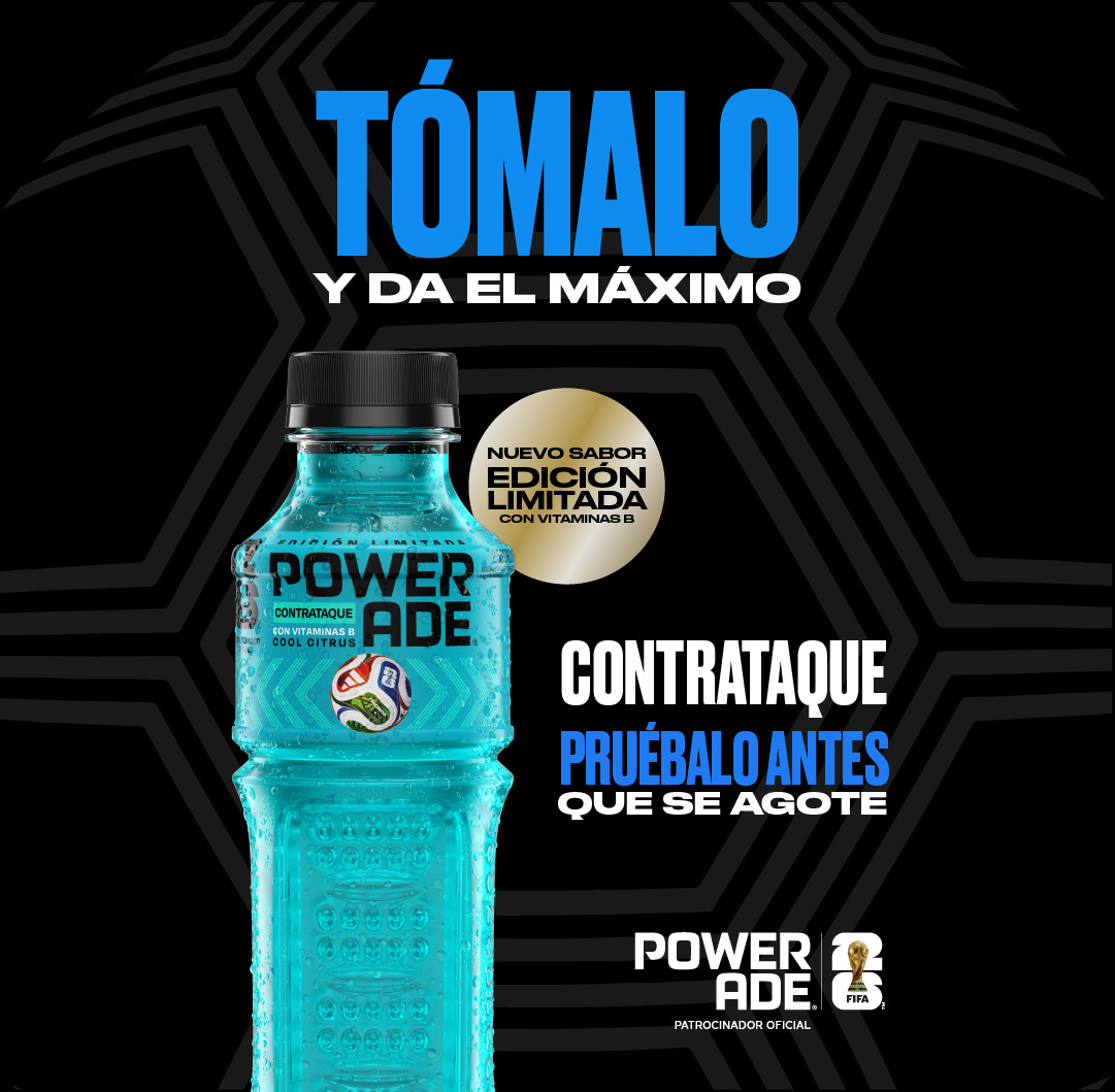 Powerade Colombia Facebook ad