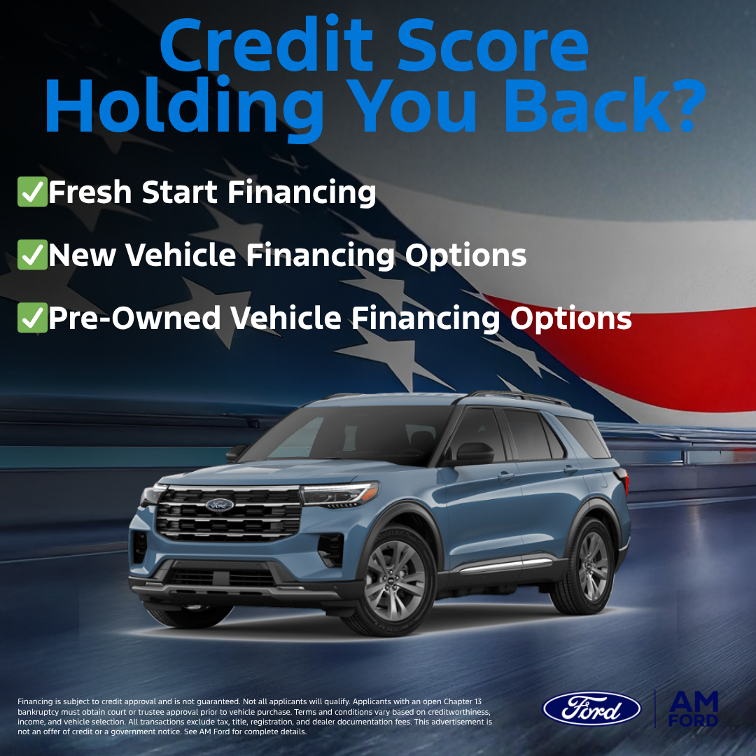 AM Ford Facebook ad: Fresh Start Financing