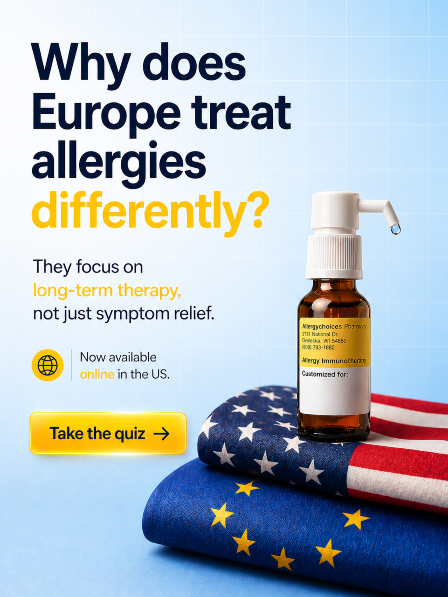 Curex Allergy Facebook ad