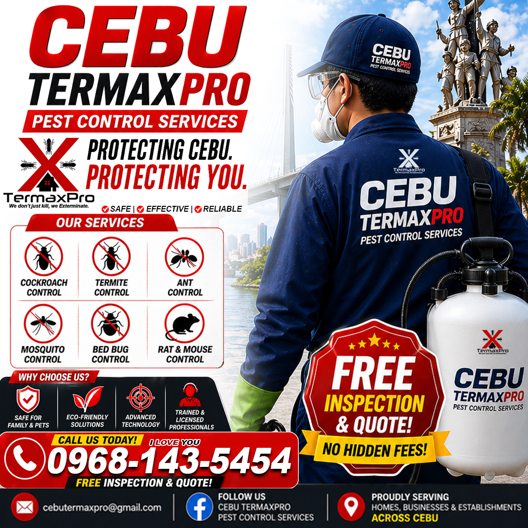 Termaxpro Pest Control - Cebu / Lapu-Lapu City Facebook ad: Chat with us