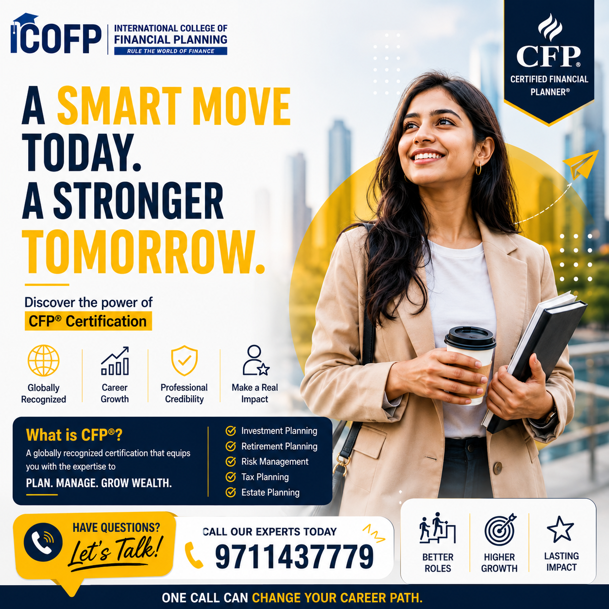 ICOFP Facebook ad: The Certification Trusted by Finance Professionals Worldwide