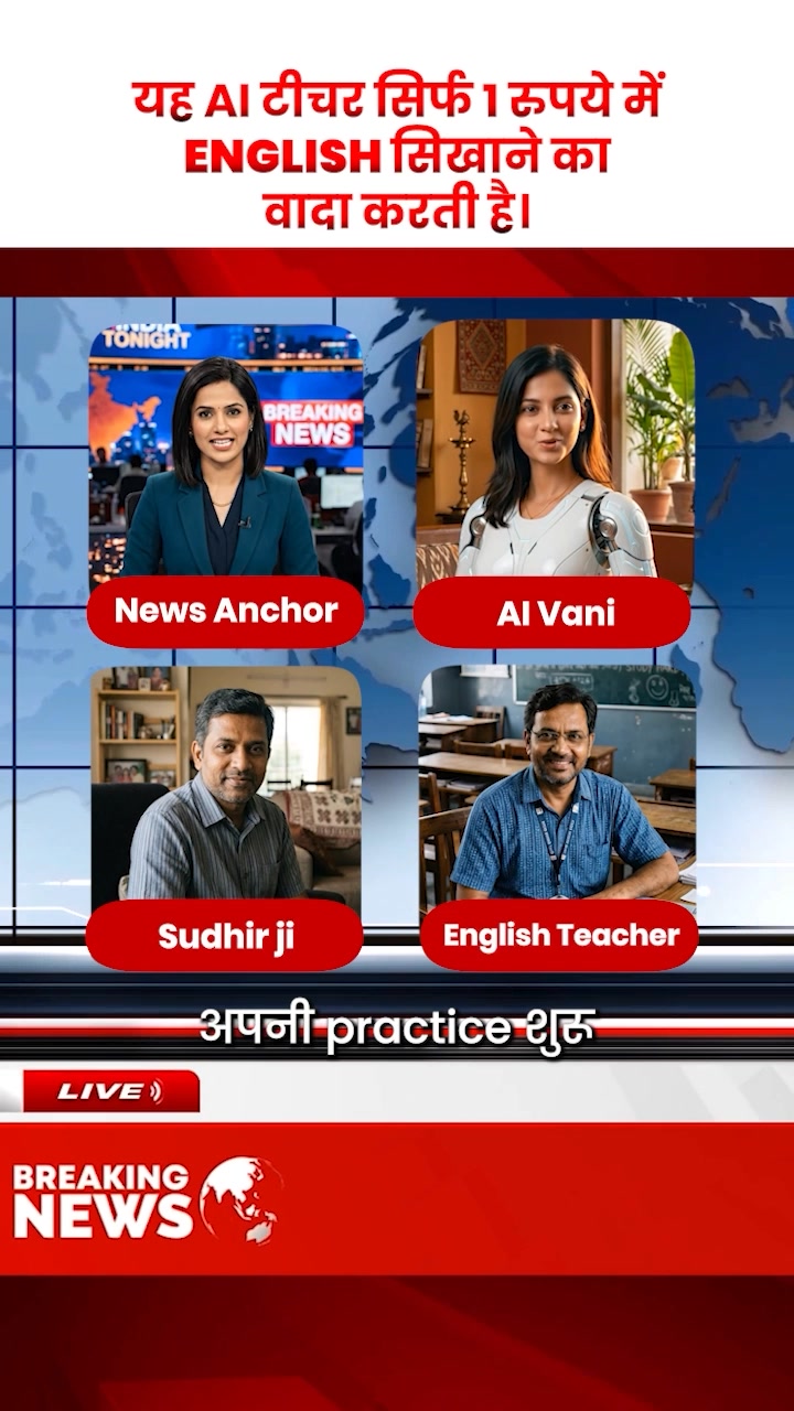 English Learning App Facebook ad: Download kro Speakeasy app now