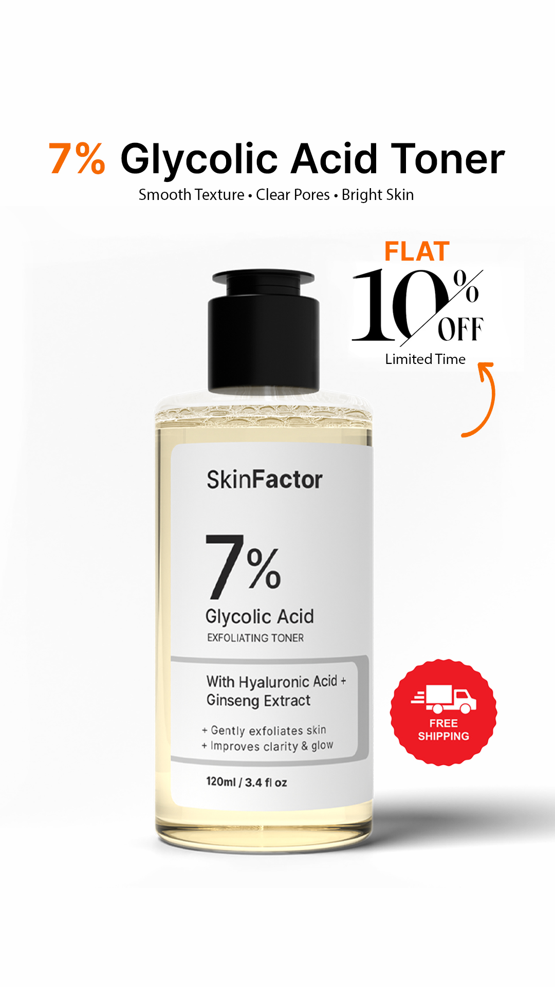 SkinFactor Facebook ad