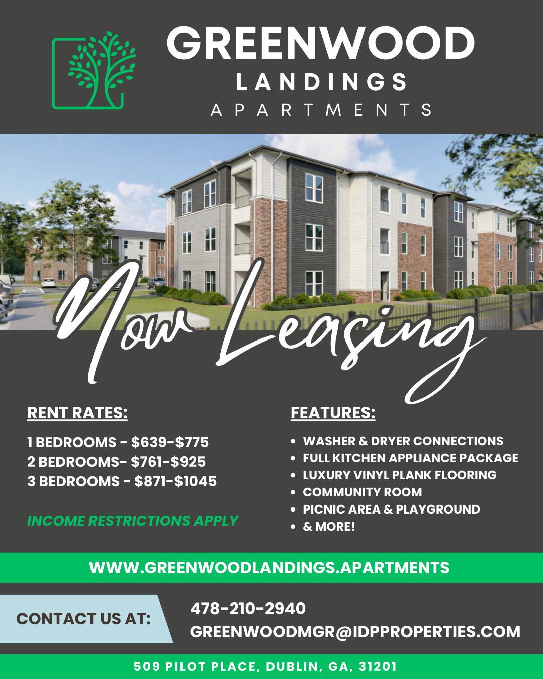 Greenwood Landings Facebook ad