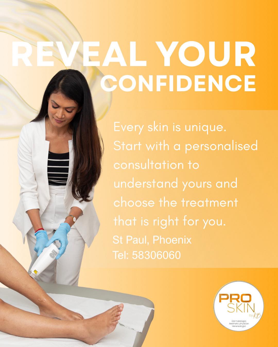 PRO SKIN by KB Facebook ad: Radiance begins with understanding your skin.