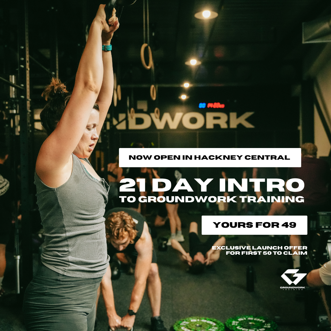 GroundWork Training Facebook ad: Launch Offer: 21 Day Intro to Groundwork Training - Now £49