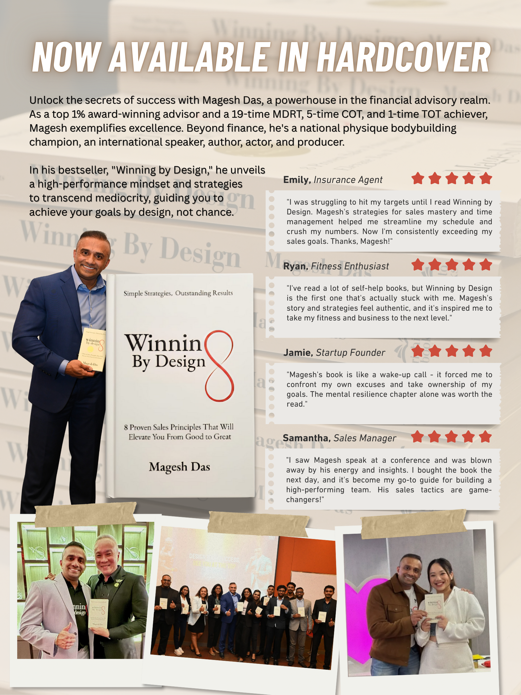 Mad Success Facebook ad: Design Your Success Story