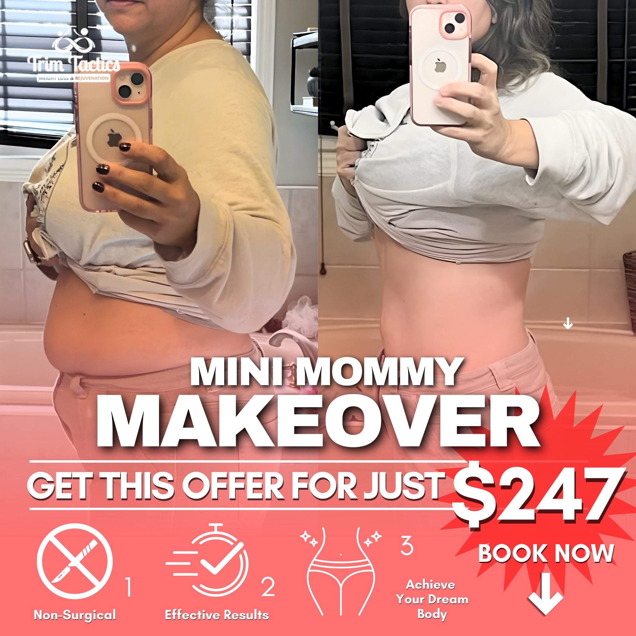 Trim Tactics Weight Loss & Rejuvenation Facebook ad