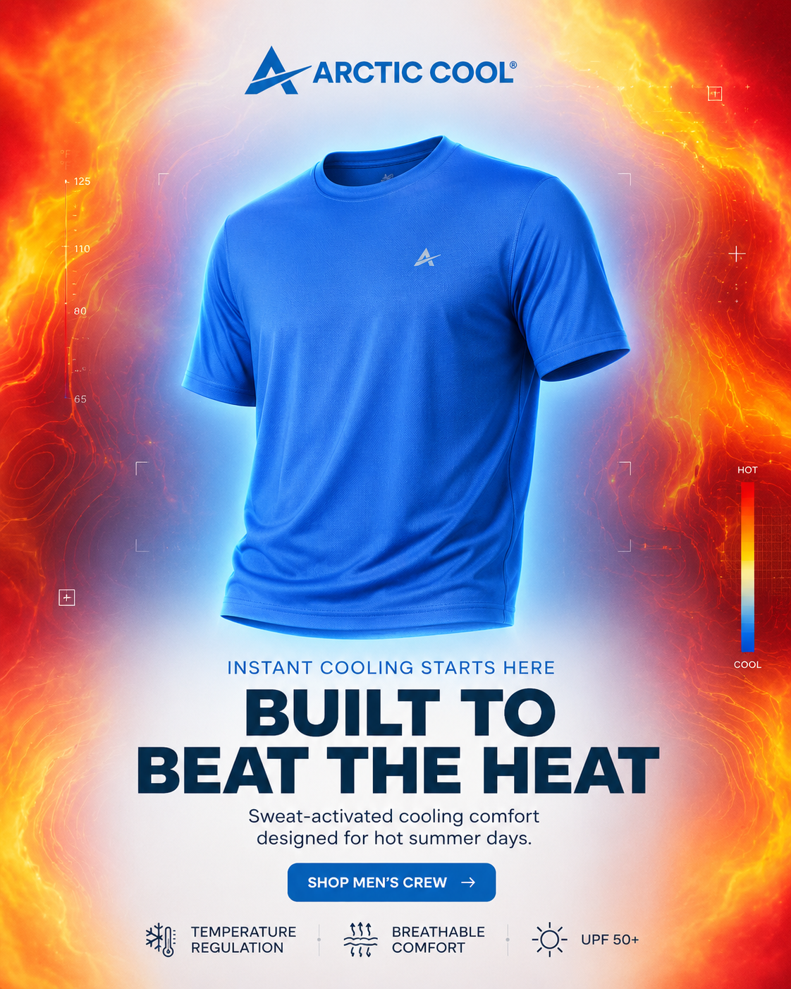 Arctic Cool Facebook ad