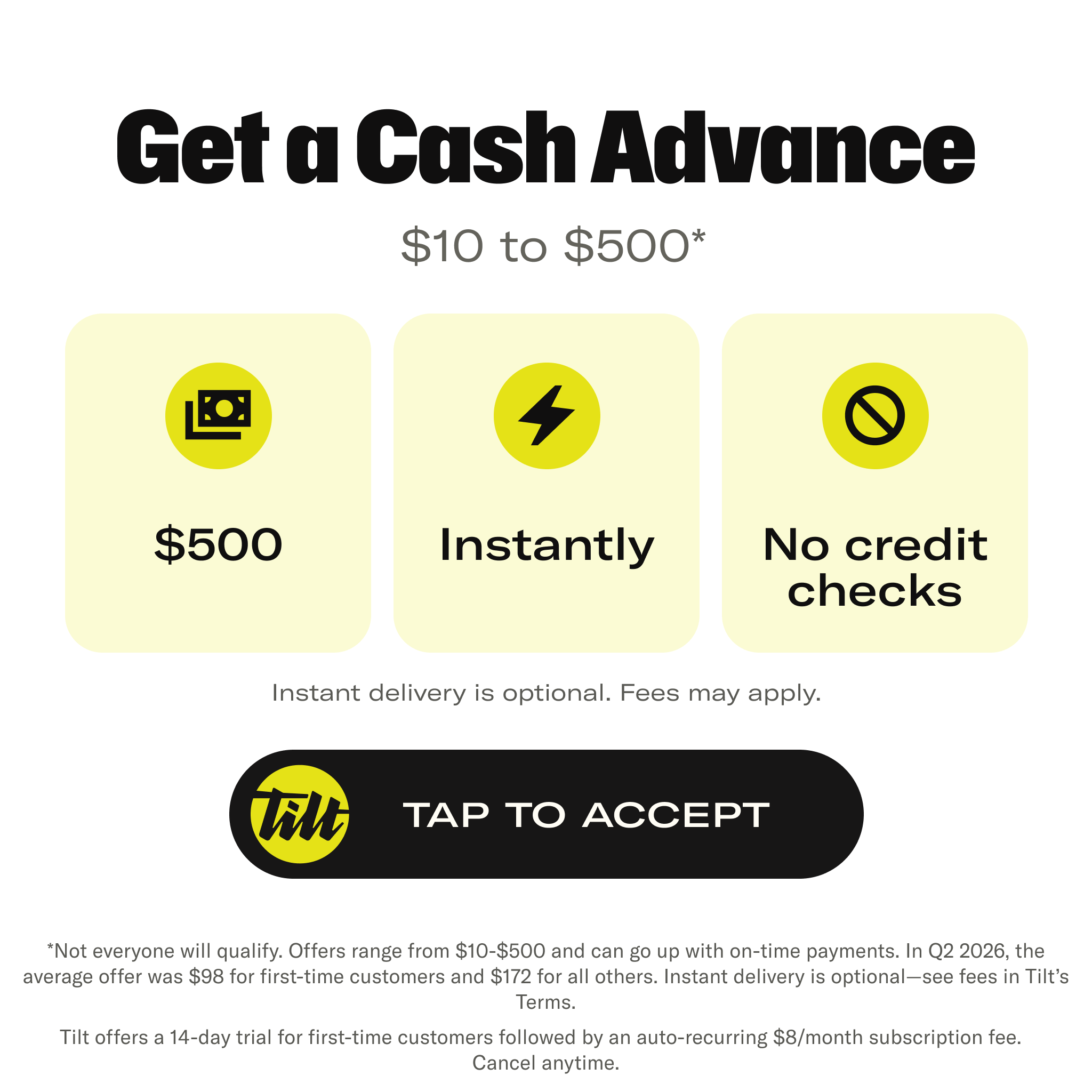 Tilt HQ Facebook ad