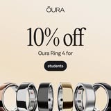 ŌURA Facebook ad: Track over 50+ health metrics