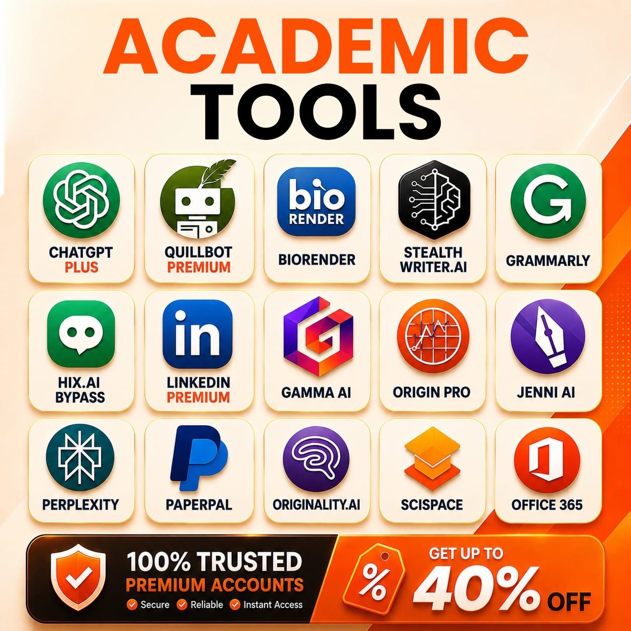 AcademicTools Facebook ad from Aug 8, 2026