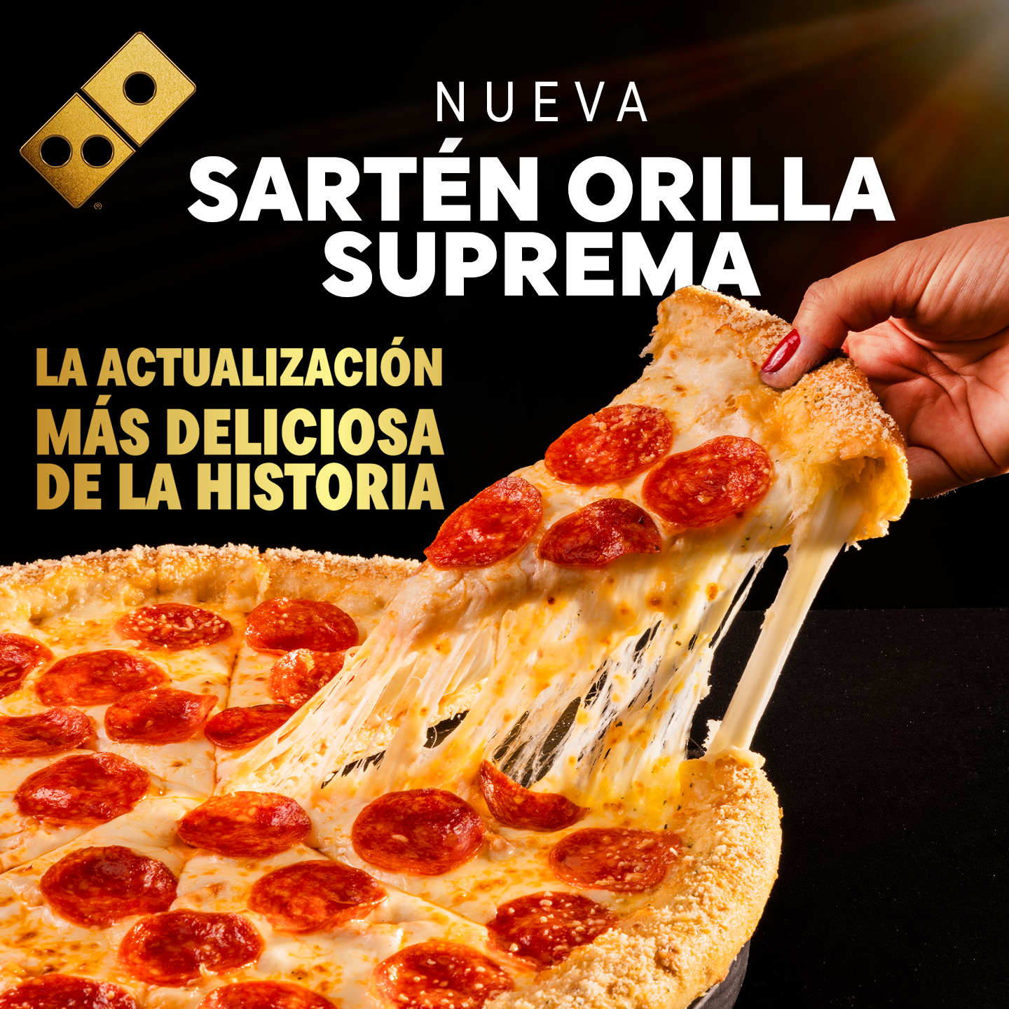 Domino's Mx Facebook ad
