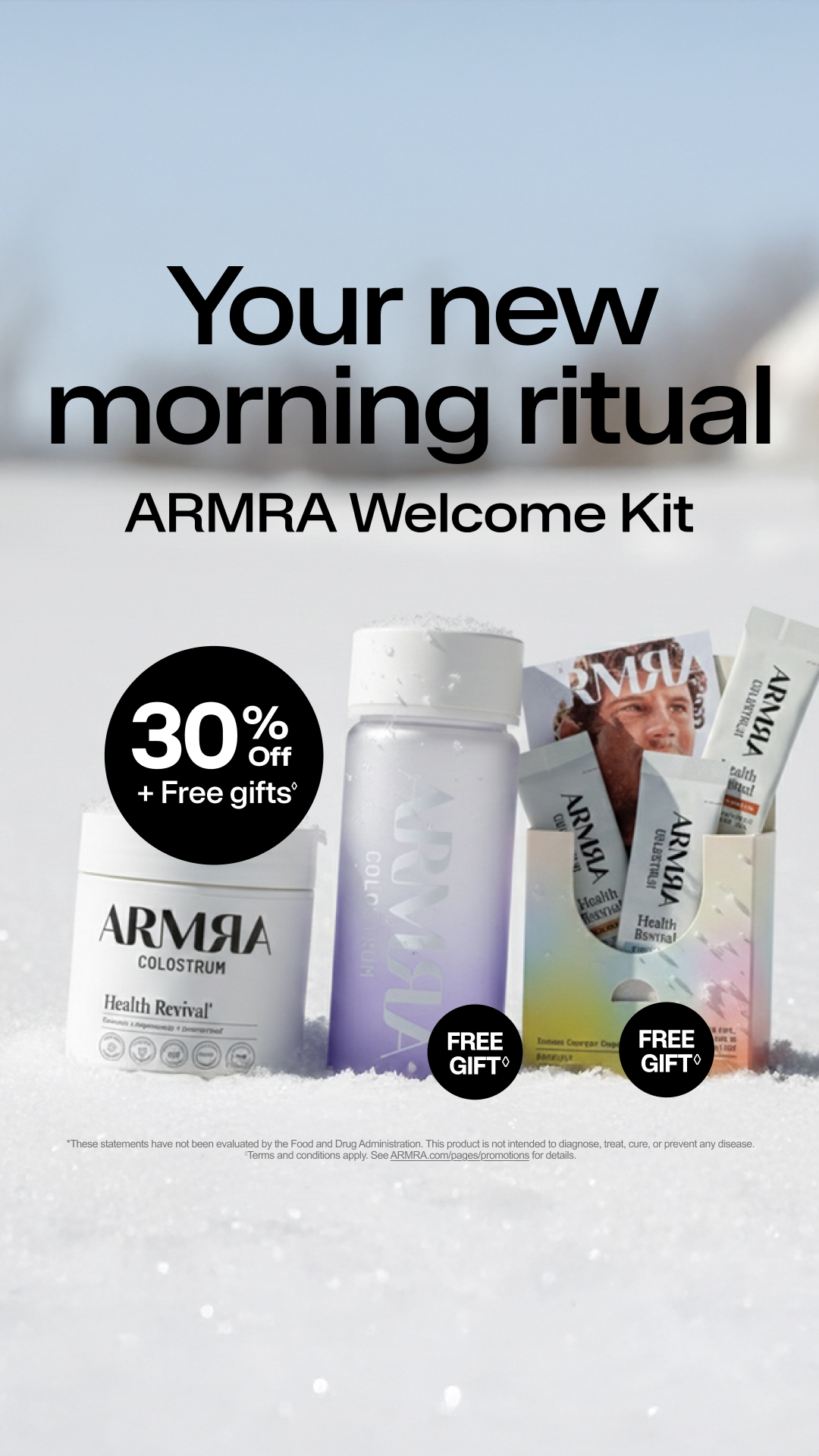 ARMRA Facebook ad
