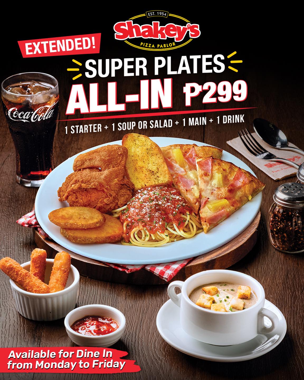 Shakey's Philippines Facebook ad