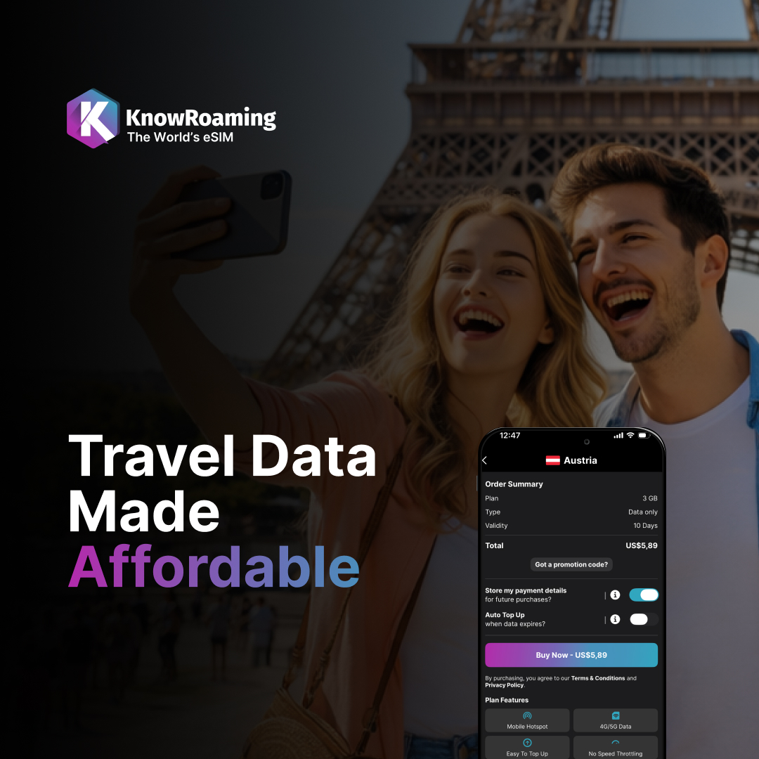 KnowRoaming Facebook ad