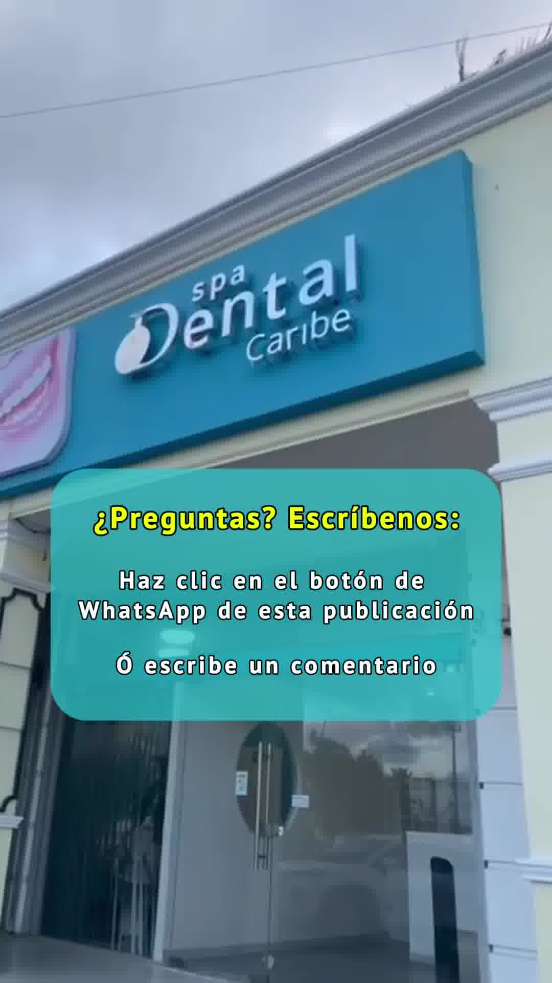Caribe Dental Spa - Cancún Facebook ad: Platica con un doctor AHORA