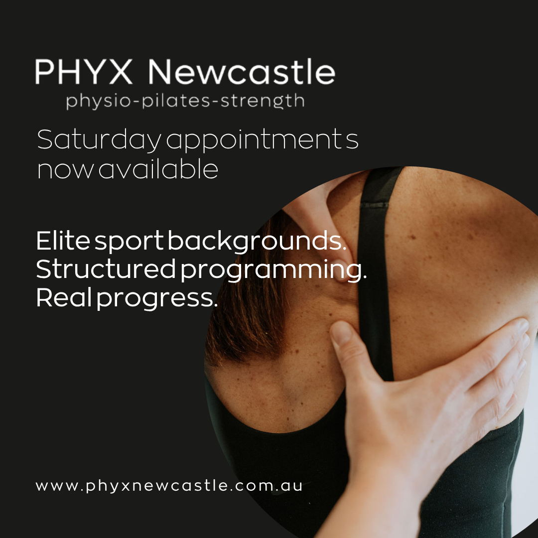 PHYX Newcastle Facebook ad