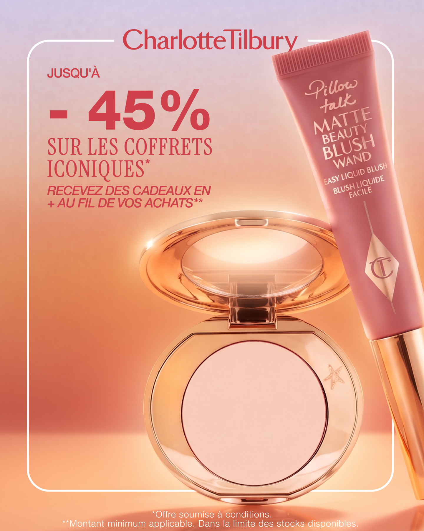 Charlotte Tilbury Facebook ad