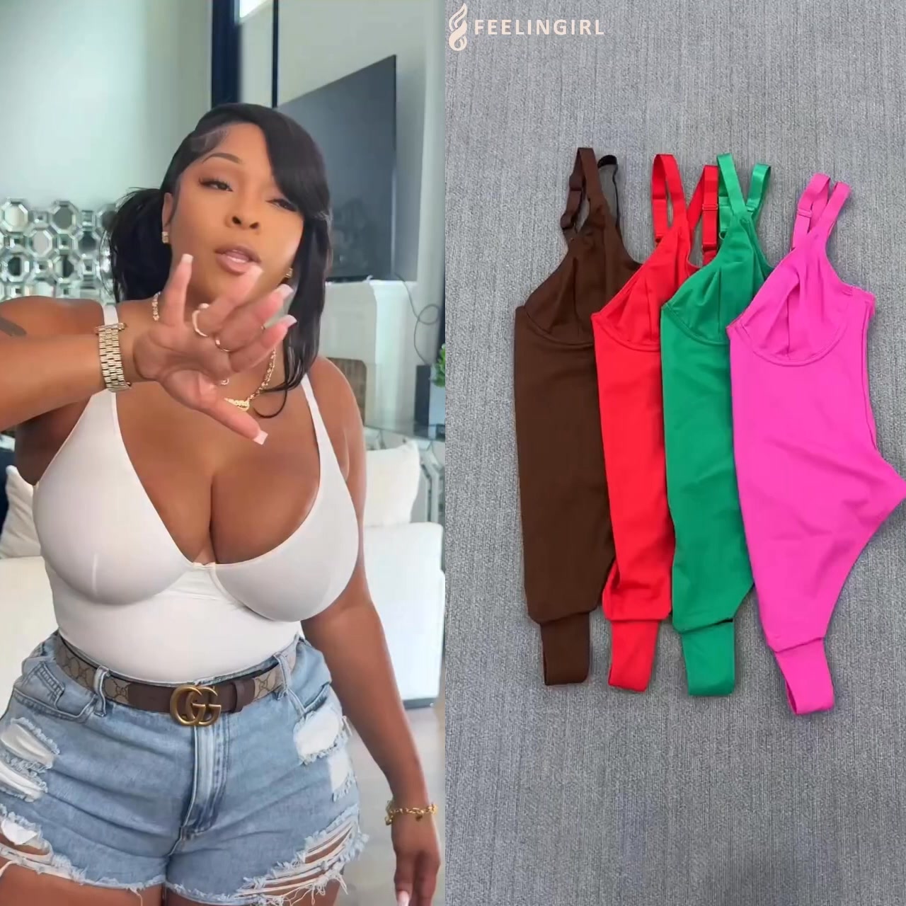 Feelingirl Facebook ad: UP TO 70% OFF SITEWIDE