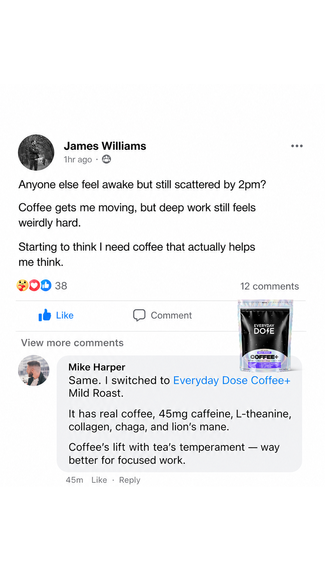 Everyday Dose Facebook ad