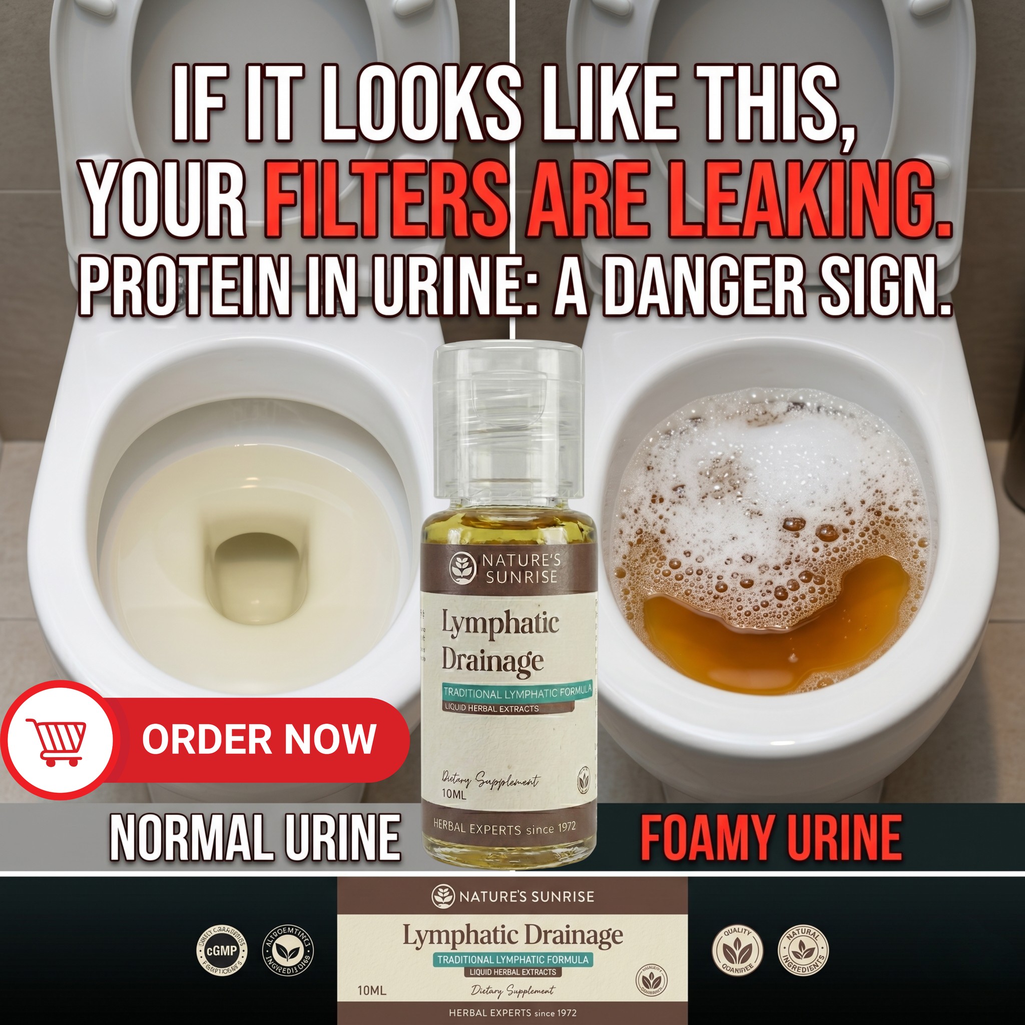 Nature's Sunrise - Lymphatic Support Drops Facebook ad