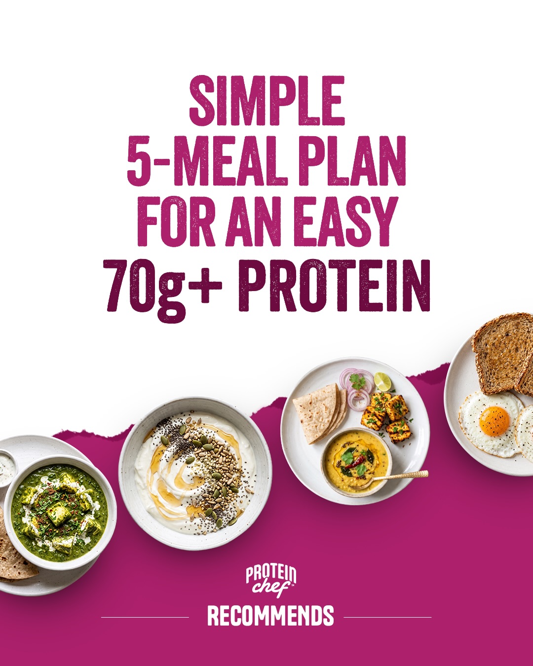 Protein Chef Facebook ad: Hitting your daily protein goal shouldn’t feel like…