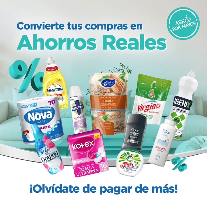 Aseo por Mayor Facebook ad: Los mejores precios garantizados